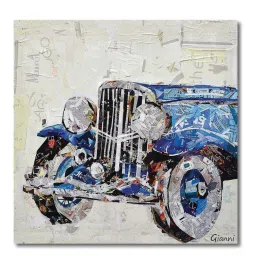 art street Multicolour Engineered Wood Art Print image 5