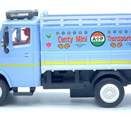 centyy tata 407 toy truck scale model for kids 12cm Multicolor pull back image 4