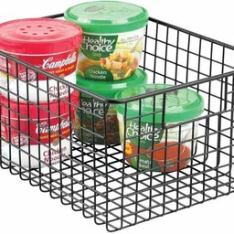 naoe Stainless Steel Storage Basket image 2