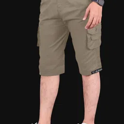 ethnic trove Self Design Men Three Fourths image 2