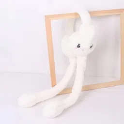 row luck Winter Funny 1 White Ear Muff Moving Air Pump Earmuff for Girls/Women's Ear Muff image 3