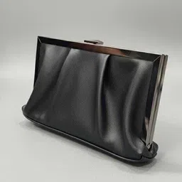 ila Party, Formal Black, Gold Clutch image 2