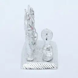 shribalajiarts Silver Aluminium Ram Darbar Frame image 5