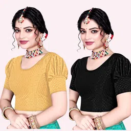 mayank bazaar Round Neck Women Blouse-picture-26