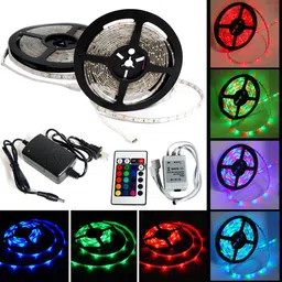 noble 150 LEDs 5 m Multicolor Steady Strip Rice Lights image 2