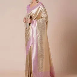 anouk Woven Kanjivaram Silk Blend Saree image 3