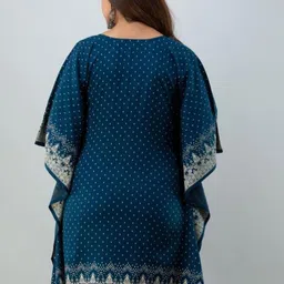 gaurcollections Printed Rayon Women Kaftan image 2