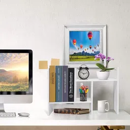 unishop BK0013 Engineered Wood Open Book Shelf image 4