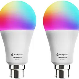 Zunpulse 9W 16 Million Colors Bluetooth Enabled (Pack of 2) Smart Bulb-picture-38