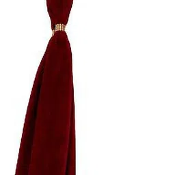 joley poley Velvet Solid Maroon Men Dupatta image 2