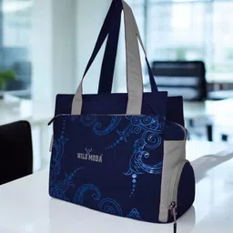 wildmoda Women Blue, Grey Shoulder Bag image 4