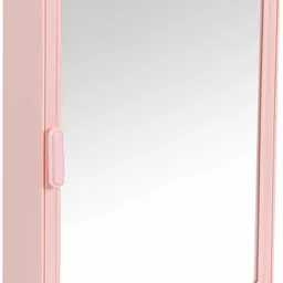 zahab Bathroom Mirror Box Wall Cabinet with Mirror 4 Shelf 10x14 inch pink Plastic Wall Shelf image 3