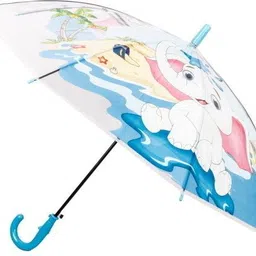 lilplanet Transparent Elephant Umbrella with Handle 3 Fold with Auto Open and Close Umbrella-picture-24