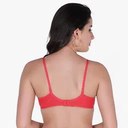 strowberrry Pack of 3 Women Full Coverage Non Padded Bra image 2