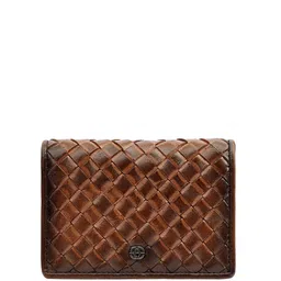Eske Unisex Textured RFID Leather Card Holder-image-19
