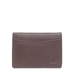 Kara Men Tan Leather Card Holder-image-14