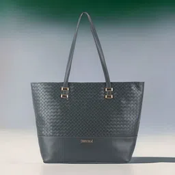 Toteteca Oversized Textured Structured Tote Bag-picture-14