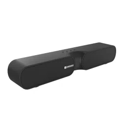 Black Portronics Decibel 20 Bluetooth Mini Soundbar image 3