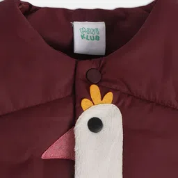 MINI KLUB Girls Crop Tailored Jacket with Embroidered image 3