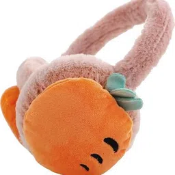 stylo Kids Cute Soft Winter Ear Muffs Orange Style Ear Muffs For Kids Girls & Boys Ear Muff-picture-18