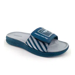 Red Tape Men Colourblocked Sliders image 3