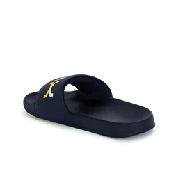 HRX by Hrithik Roshan Men Navy Blue & White Printed Sliders image 4