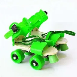 dheer collections Adjustable Roller Skates Shoe with Super Rubber Wheel Quad Roller Skates - Quad Roller SkatesRoller SkaKids Unisex Quad Roller 4 Wheel Adjustable Skates Skating Shoes (6-15 Years,tings For Kids/Childrens With Front Breaks In-line Skates Quad Roller Skates Quad Roller Skates - Size 5-12 UK image 2