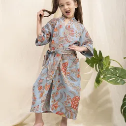 lacylook Blue XL Bath Robe image 1