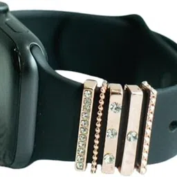 The June shop Bling It Silver Smartwatch Band Accessories Set 22 mm Stainless Steel Watch Strap-image-7