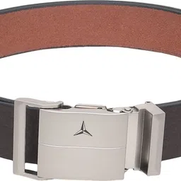 provogue Men Casual, Formal, Evening, Party Brown Genuine Leather Belt image 3
