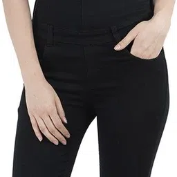 aakrithi Women Black Dungaree-picture-25