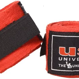 usi 628A Cotton Hand Wraps, 180" (Red) Boxing Hand Wrap-picture-28