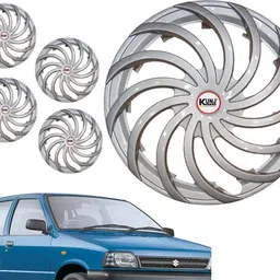 12 Inch Wheel Cover Cap for Car 800 Silver Wheel Cover For Maruti 800-image-40