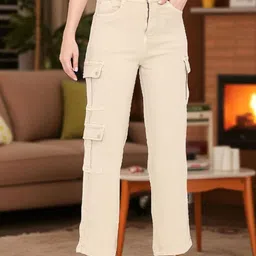 DressBerry Women Straight Fit High-Rise Stretchable Jeans image 2