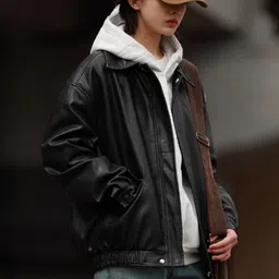 KPOP Women Bomber Jacket image 5