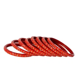 VICONO Set Of 8 Stone-Studded Bangles image 3