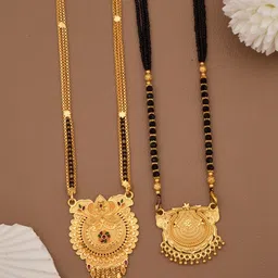 VEMISHTI Gold-Plated Mangalsutra-image-44