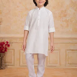 Ministitch Boys Regular Kurta with Pyjamas image 2