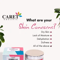 CARET ORGANIC Vitamin C, E Daily Cream & Neem Aloe Vera Gel-100gm & Onion Oil-100 ml image 5