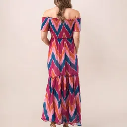 Zink London Print Blouson Dress image 2