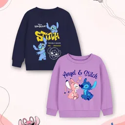 YK Disney Girls Printed Sweatshirt-picture-30