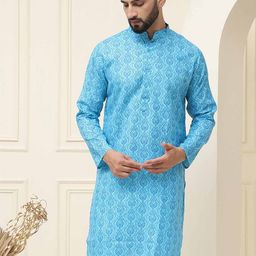 SOJANYA Men Ethnic Motifs Printed Kurta-picture-13