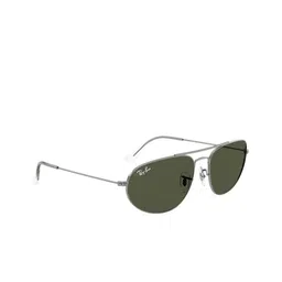 Ray-Ban Unisex Green Lens & Silver-Toned Oversized Sunglasses 8056262564400-image-95