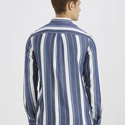 ROCKING SWAMY Men Multi Striped Print Relaxed Fit Casual Shirt image 4