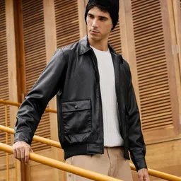 campus sutra Men Solid Casual Jacket-picture-21