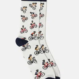 LINDBERGH Men Self Design Calf Length Socks-image-91