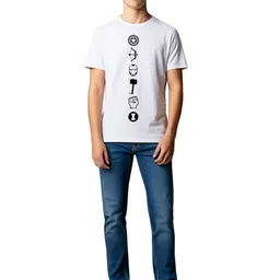 PULP Unisex Weapons of Avengers Printed Pure Cotton T-shirt image 4