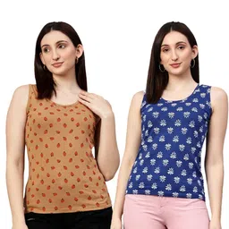 Fasha Women Cotton Printed Tops-picture-30