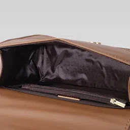 DressBerry Textured Structured Satchel image 3