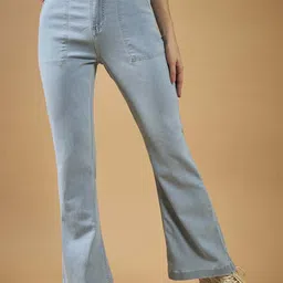 The Roadster Lifestyle Co Starveil Dream Bootcut Denim Jeans-image-80